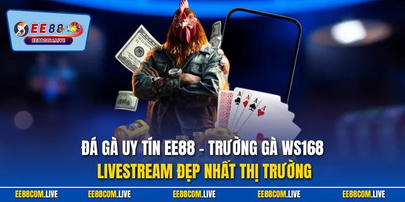 Đá gà uy tín EE88 – trường gà WS168 livestream đẹp nhất thị trường
